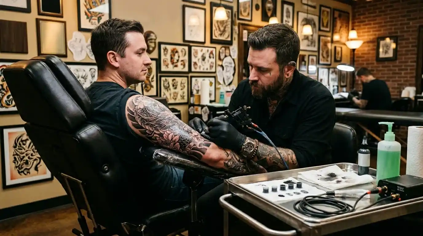 How Much to Tip for Large Tattoos