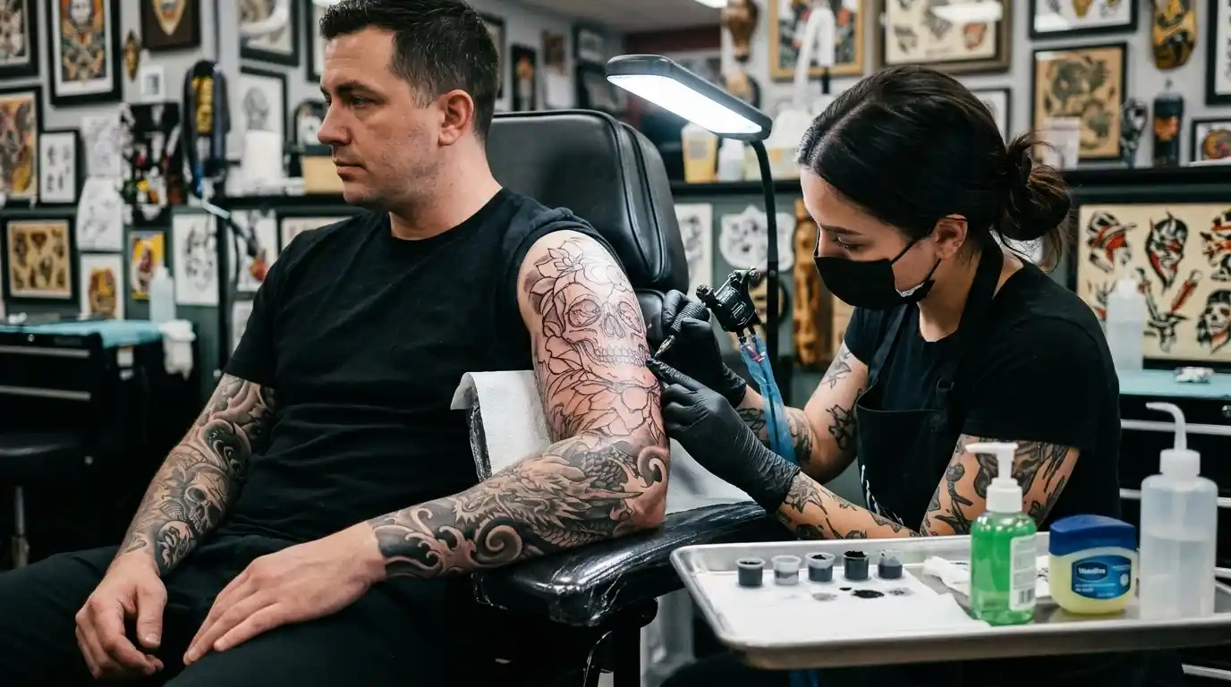 How to Tip a Tattoo Artist for Multiple Sessions