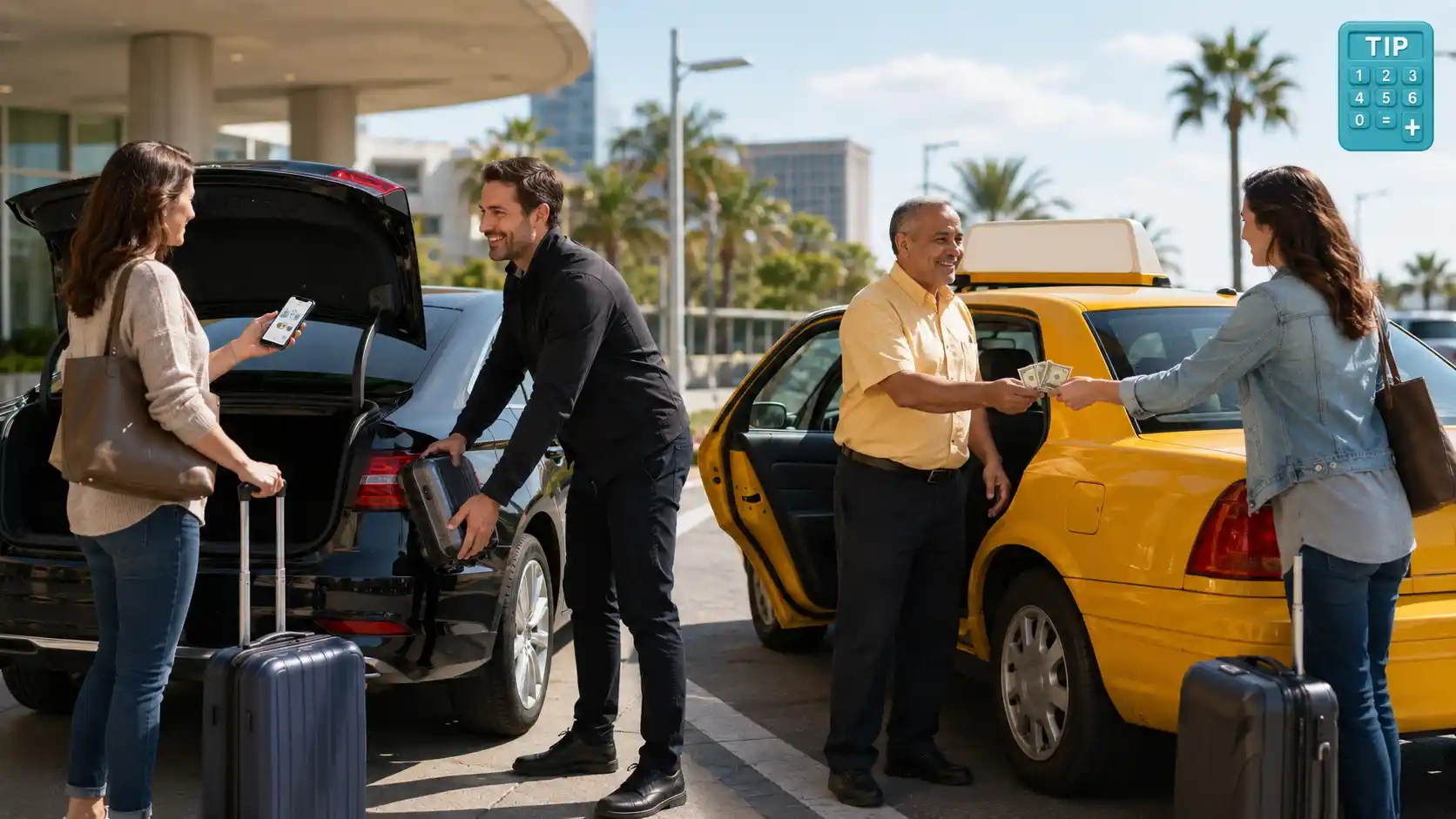 Uber tip vs taxi tip: what is the difference?