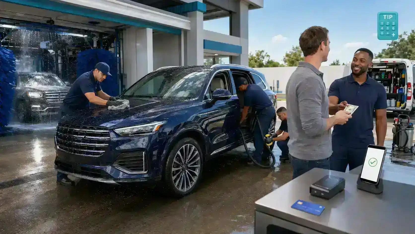 Car Wash Tip Calculator  Tips by Wash Type and Price