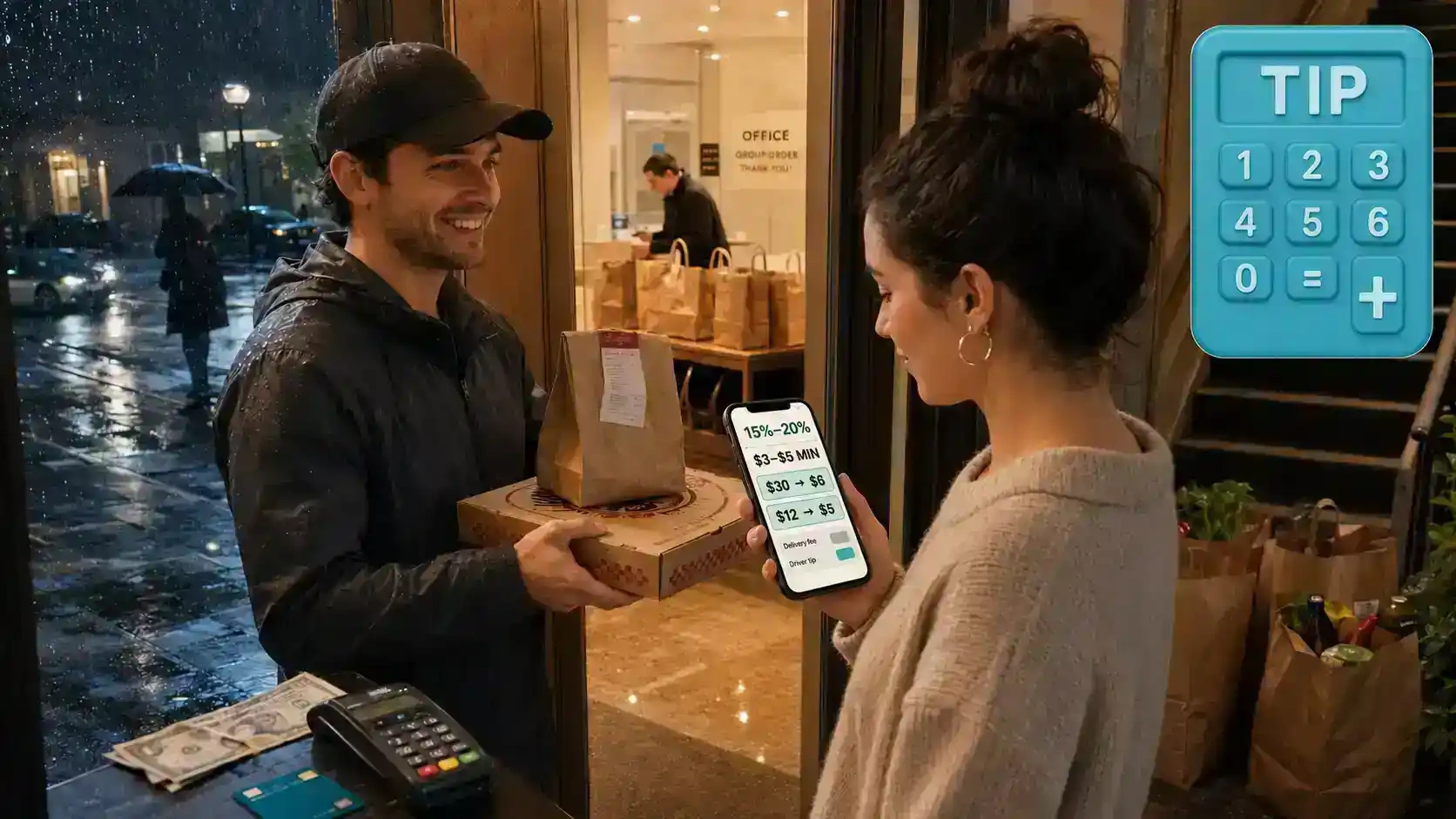 Food Delivery Tip Calculator