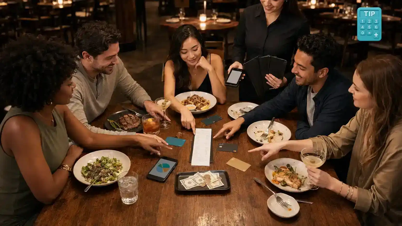 How to Split a Restaurant Bill
